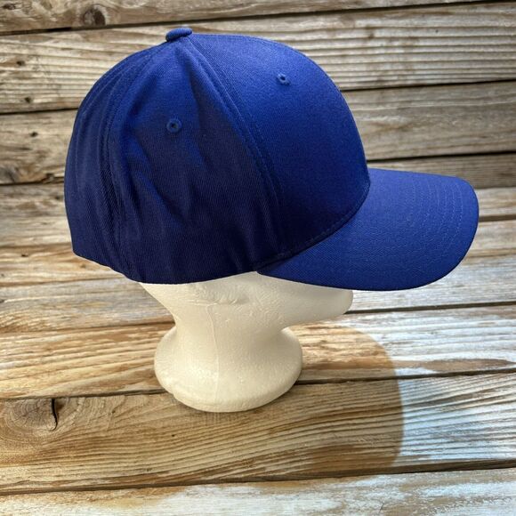 Lids Royal Blue Fitted XL Baseball Hat Cap - Picture 5 of 7